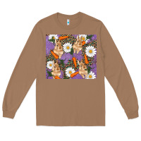 Toasted Coconut easter bunny carrot daisys leopard glitter Long Sleeve Tee - RanaPortraitStore