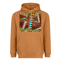 Meerkat football leopard gemstone sunflower Heavyweight Hoodie - JahusDesignShop