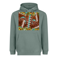 Sage football leopard gemstone sunflower Heavyweight Hoodie - JahusDesignShop