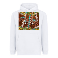 White football leopard gemstone sunflower Heavyweight Hoodie - JahusDesignShop