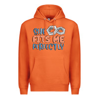 Carrot she fits me perfectly Premium Hoodie - MaliasSmallBusiness