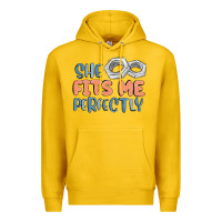 Lemon she fits me perfectly Premium Hoodie - MaliasSmallBusiness