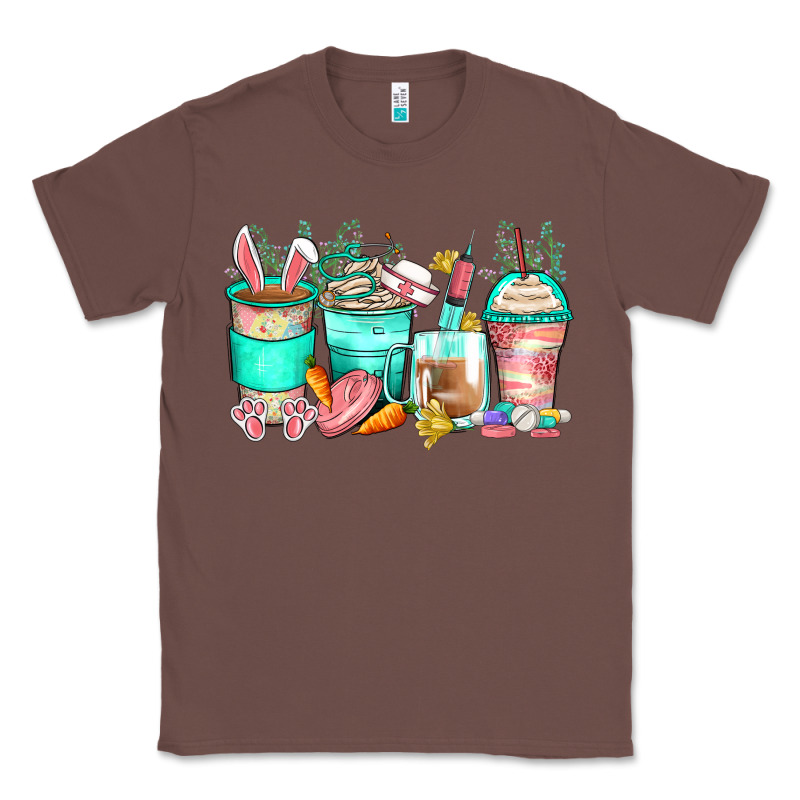 Easter Nurse Coffee Cups Classic Tee by Zillion Design Studio | Teevron