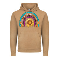 Vintage Camel rainbow sunflower Vintage Hoodie - AdoDesignShop