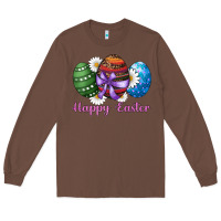 Chestnut easter western eggs happy easter Long Sleeve Tee - RanaPortraitStore