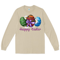 Mushroom easter western eggs happy easter Long Sleeve Tee - RanaPortraitStore