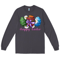 Smoke easter western eggs happy easter Long Sleeve Tee - RanaPortraitStore