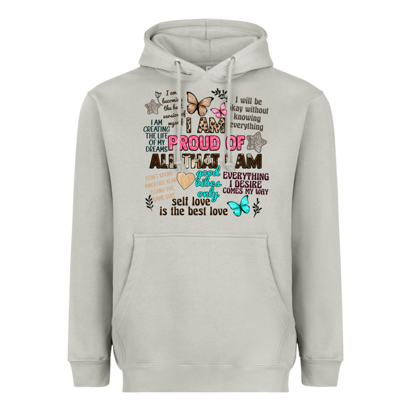 I Am Proud Of All That I Am Heavyweight Hoodie by Artiststas | Teevron
