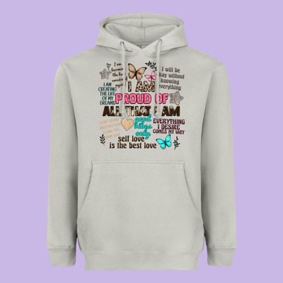 I Am Proud Of All That I Am Heavyweight Hoodie Designed By Artiststas