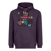 Plum i am proud of all that i am Heavyweight Hoodie - Artiststas