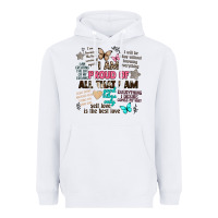 White i am proud of all that i am Heavyweight Hoodie - Artiststas