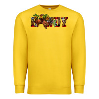 Lemon Christmas Howdy Bronco Rodeo Premium Sweatshirt - JahusDesignShop