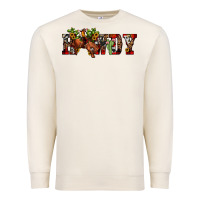 Christmas Howdy Bronco Rodeo Premium Sweatshirt | Teevron