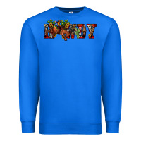 True Royal Christmas Howdy Bronco Rodeo Premium Sweatshirt - JahusDesignShop