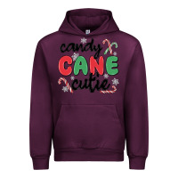 Mauve Wine candy cane cutie Urban Hoodie - MaliasSmallBusiness