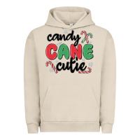Pigment French Oak candy cane cutie Urban Hoodie - MaliasSmallBusiness