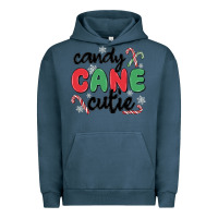 Pigment Midnight Navy candy cane cutie Urban Hoodie - MaliasSmallBusiness