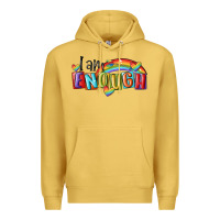 Antique Gold i am enough lgbt Premium Hoodie - MaliasSmallBusiness