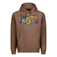 Chestnut i am enough lgbt Premium Hoodie - MaliasSmallBusiness