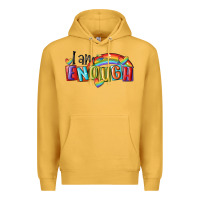 Mustard i am enough lgbt Premium Hoodie - MaliasSmallBusiness
