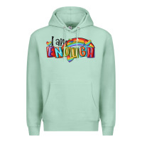 Seafoam i am enough lgbt Premium Hoodie - MaliasSmallBusiness