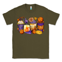 Army Green basketball coffee cups Classic Tee - Zillion Design Studio
