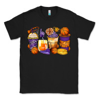 Black basketball coffee cups Classic Tee - Zillion Design Studio