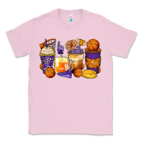 Bubblegum Pink basketball coffee cups Classic Tee - Zillion Design Studio