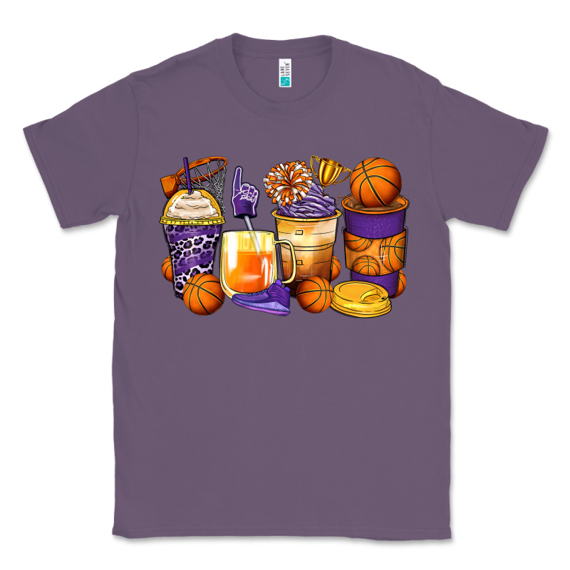 Basketball Coffee Cups Classic Tee by Zillion Design Studio | Teevron