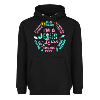 Black i'm a jesus lovin' Heavyweight Hoodie - Artiststas
