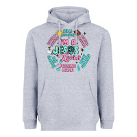 Heather Grey i'm a jesus lovin' Heavyweight Hoodie - Artiststas