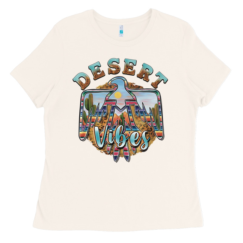 Desert Vibes Thunderbird Ladies Tee by BarkalooDesign | Teevron
