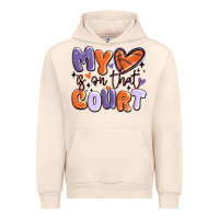 Sandshell my heart is on that court Urban Hoodie - MaliasSmallBusiness