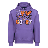 Tulip my heart is on that court Urban Hoodie - MaliasSmallBusiness