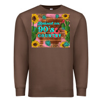 Chestnut raised 90's country guitar cactus sunflower's Premium Sweatshirt - Artiststas