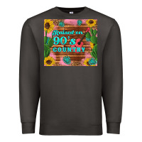 Smoke raised 90's country guitar cactus sunflower's Premium Sweatshirt - Artiststas