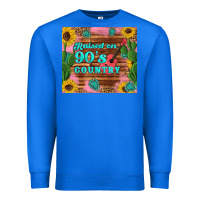 True Royal raised 90's country guitar cactus sunflower's Premium Sweatshirt - Artiststas