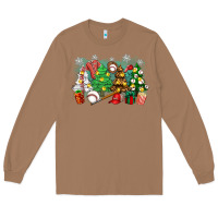 Toasted Coconut christmas trees with baseball Long Sleeve Tee - Zillion Design Studio