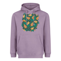 Lavender christmas gingerbread cookies patch Heavyweight Hoodie - BundleAndBundleShop