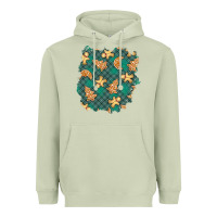 Matcha christmas gingerbread cookies patch Heavyweight Hoodie - BundleAndBundleShop