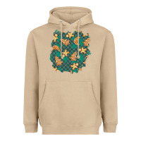 Mushroom christmas gingerbread cookies patch Heavyweight Hoodie - BundleAndBundleShop