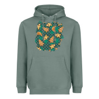 Sage christmas gingerbread cookies patch Heavyweight Hoodie - BundleAndBundleShop