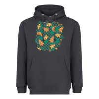 Smoke christmas gingerbread cookies patch Heavyweight Hoodie - BundleAndBundleShop