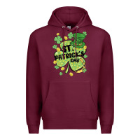 St. Patrick's Day Shamrock Premium Hoodie | Teevron