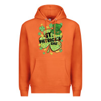 Carrot st. patrick's day shamrock Premium Hoodie - MaliasSmallBusiness