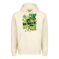 Sandshell st. patrick's day shamrock Premium Hoodie - MaliasSmallBusiness