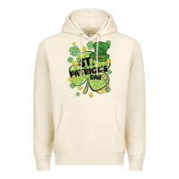 Tofu st. patrick's day shamrock Premium Hoodie - MaliasSmallBusiness