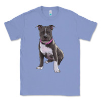 Colony Blue pitbull Classic Tee - RanaPortraitStore