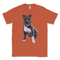 Copper pitbull Classic Tee - RanaPortraitStore
