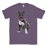 Lavender pitbull Classic Tee - RanaPortraitStore